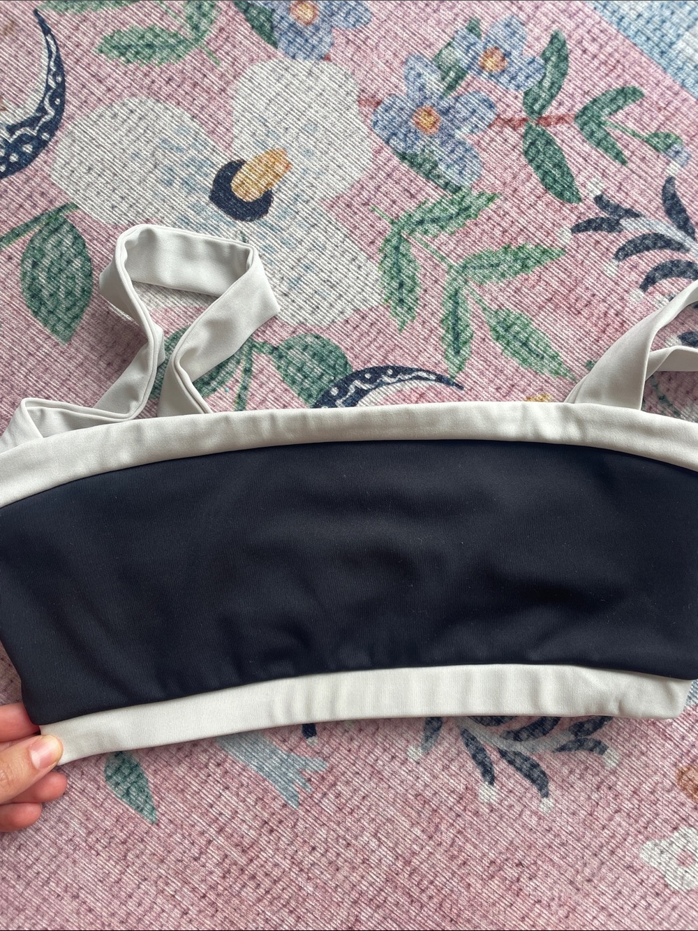 Reformation Black and White Adelina Ecomove Two-Piece Set - Picture 5 of 5